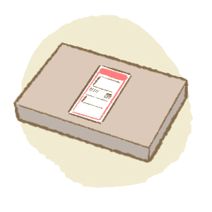クリックポストの梱包例